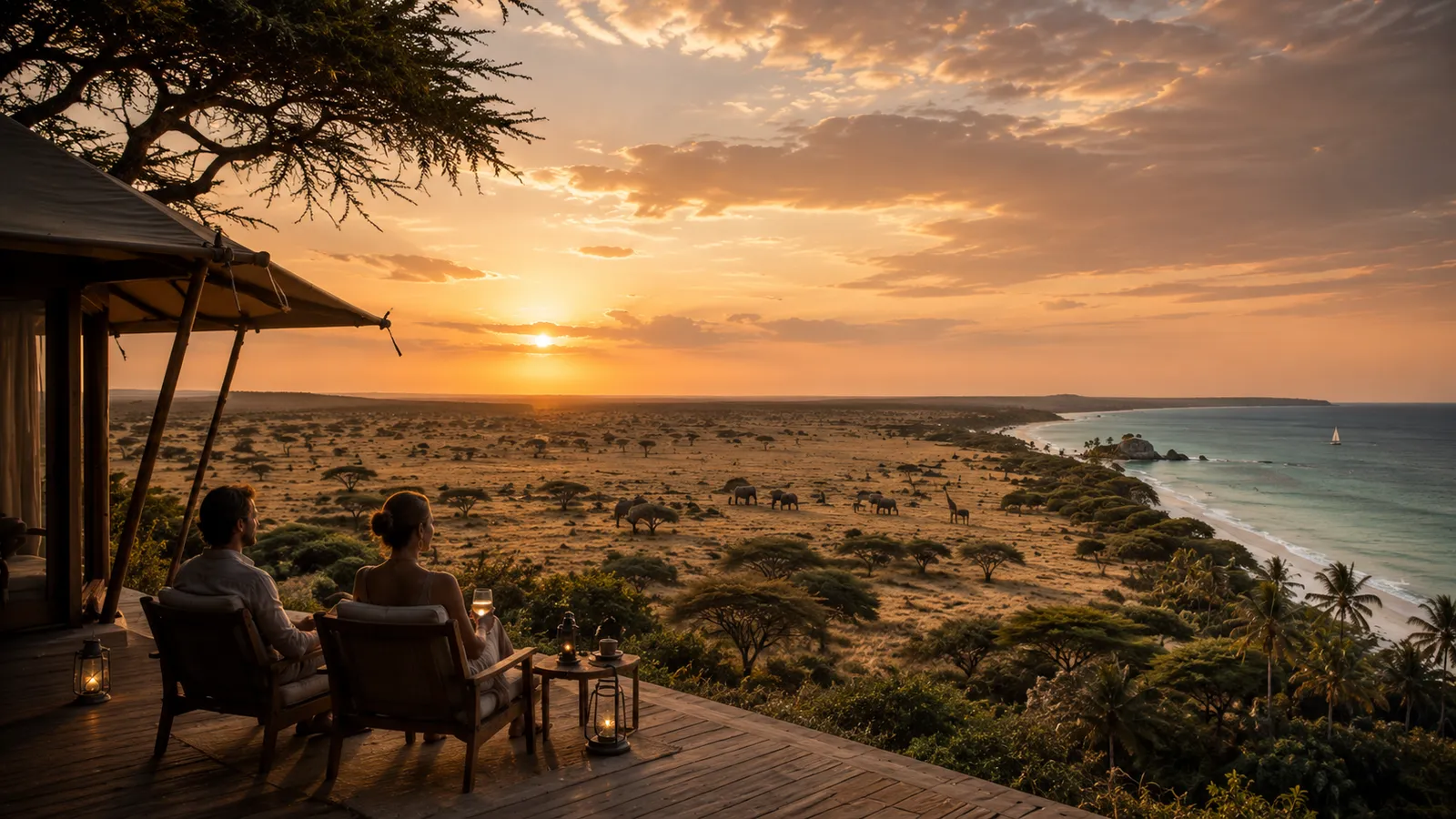 Beachfront wellness in Tanzania.